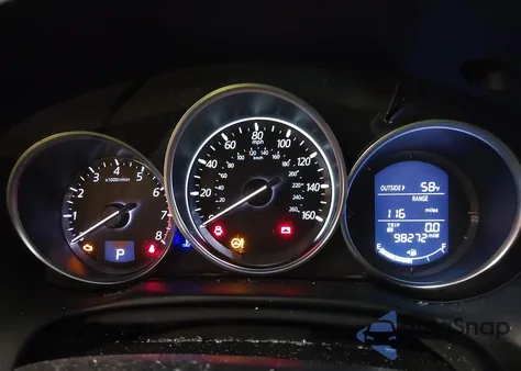 2016 Mazda Cx-5 Grand Touring from USA, damaged, VIN JM3KE4DY9G0801044